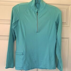 Ibkul sport top in turquoise size, extra small, preowned but excellent condition